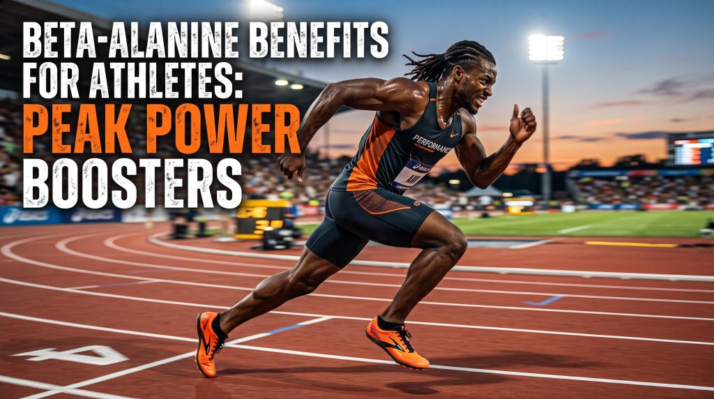 Beta-Alanine Benefits for Athletes: Peak Power Boosters